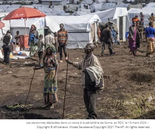 Goma : 6 déplacés morts de faim sur le site de Rusayo 3 en un mois