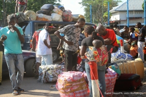 Nord-Kivu : afflux de déplacés à Nyirangongo à la suite des combats entre FARDC et M23