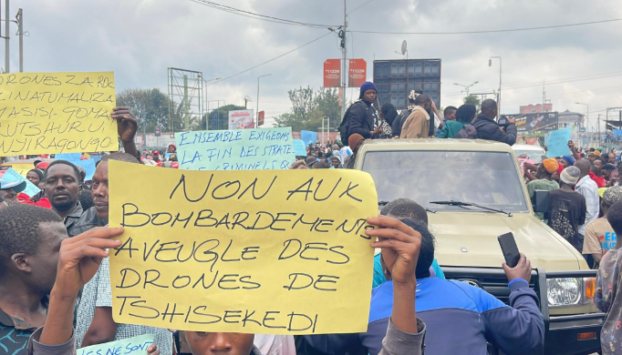 Nord-Kivu : manifestations à Goma sous contrainte selon...