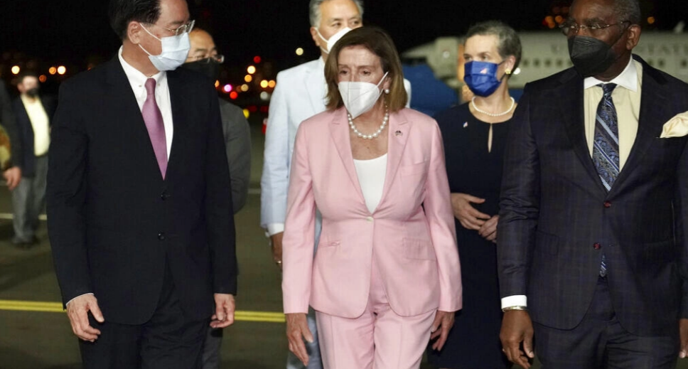 Nancy Pelosi est arrivée à Taïwan malgré les mises en garde de Pékin