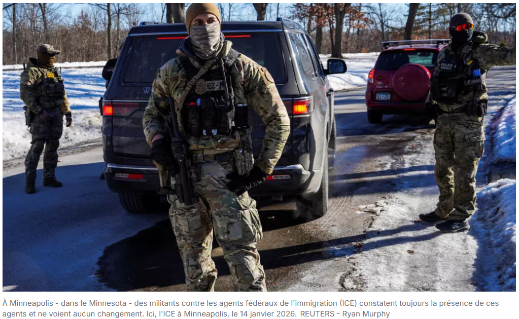 États-Unis: à Minneapolis, l'ICE poursuit ses arrestations...