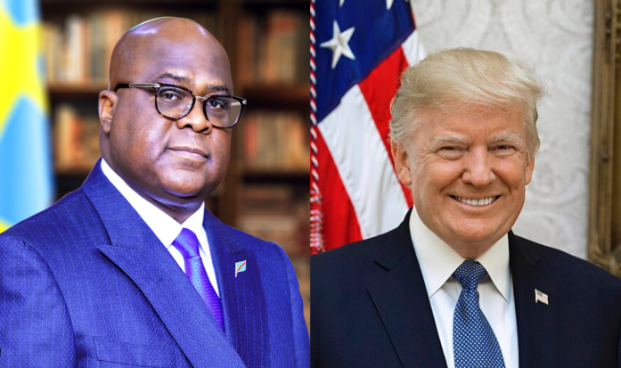 Trump salue Tshisekedi comme un « homme courageux »...