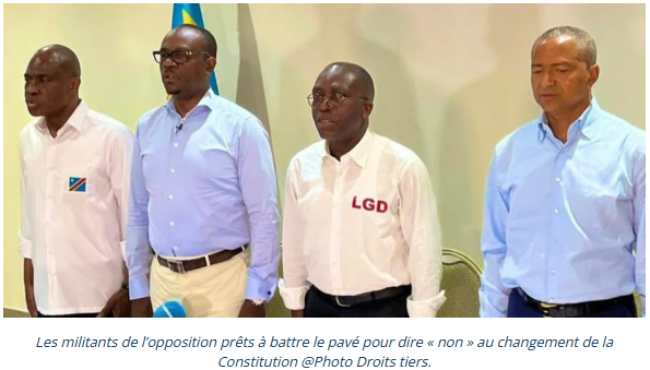 C 64 : l’opposition congolaise s’unit pour bloquer...