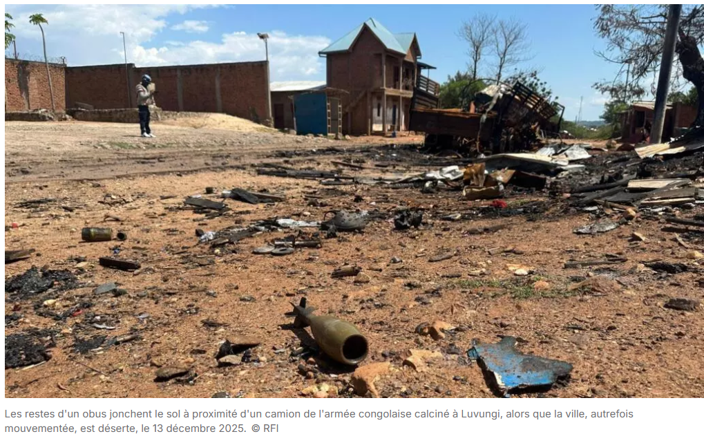 RDC: après la prise d'Uvira par l'AFC/M23, les violences...